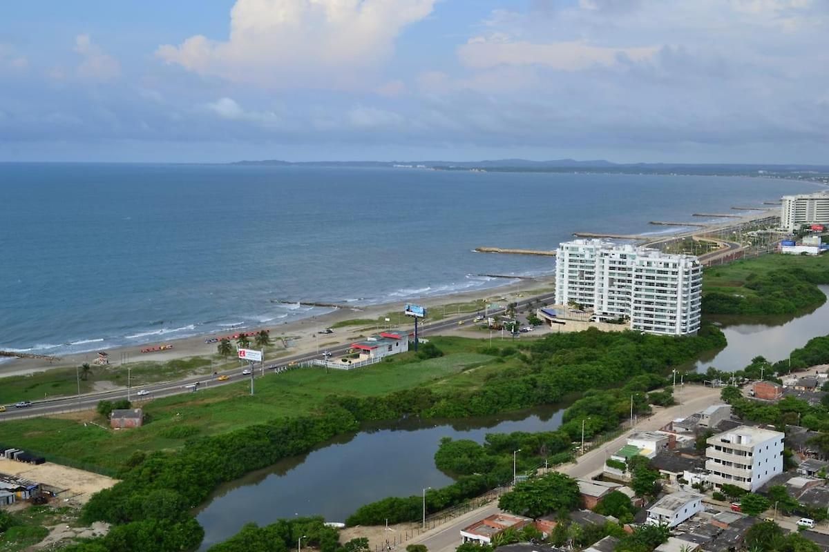 Apartamento Beautiful At Cartagena's Front