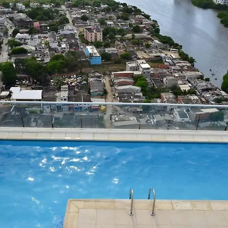 Beautiful At Cartagena's Front Apartamento