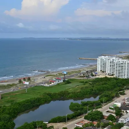 Apartamento Beautiful At Cartagena's Front